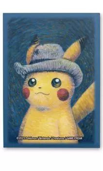 Pokemon Pokemon Center x Van Gogh Пикачу — обложки для карточек, вдохновлённые Van Center: музей: Автопортрет Гога (65 карт)