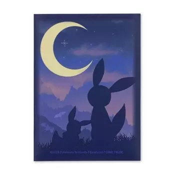 Pokemon Pokemon Eevee Blackie Twilight Card Sleeves Center TCG & (65 штук)