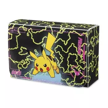 Pokemon Pokemon Pikachu Neon Charge Двойная колода Box Center: ТКГ: