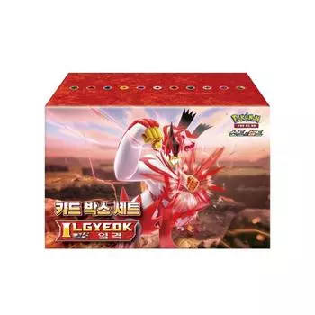 Pokemon Strike Card Box Set Twin Wall Fighter, популярная корейская игра