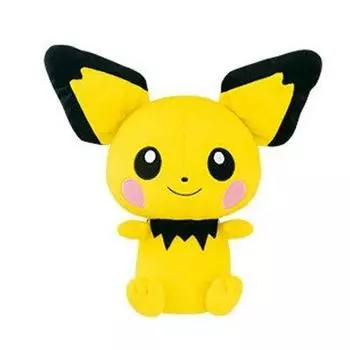 Pokemon Sun Moon Tangled Big Plush Pichu Отдельный предмет &