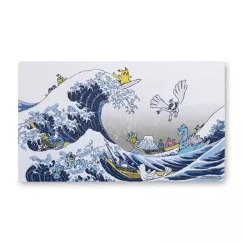 Pokemon TCG Big Wave Pikachu Friends Playmat &