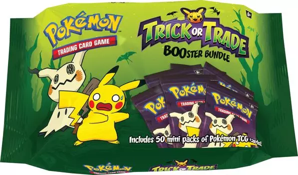 Pokemon TCG:Набор бустеров Trick or Trade 2023