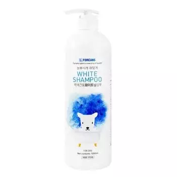Pokens Whitening Shampoo для собак с белой шерстью, корейский шампунь для домашних животных