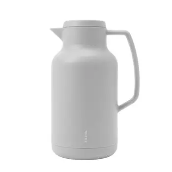 POKETLE Настольная кастрюля стеклянный термос 1л серый термо/холод серый