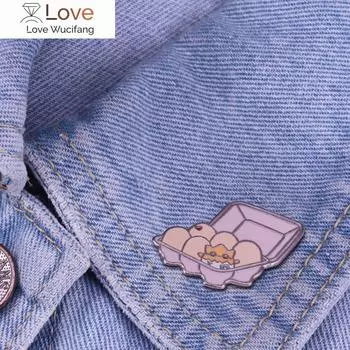 PokMon креативная модная женская брошь Togepi Egg Box аниме-булавки детская рубашка лацкан булавка вечеринка панк эмалированные булавки подарок на день рождения