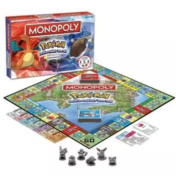 PoKMon MONOPOLY Настольная игра (Английский вер.) 1PCS