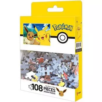 Pokmon Pansie Puzzle 108 Nice to Nice Пикачу и Ева, Йелимдан, Корея Лучшая головоломка для малышей