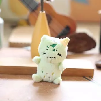 Pokmon Plush Bulbasaur Toy Anime Peripheral Soft Doll Backpack Keychain Pendant