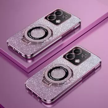 Poko X 5 X5pro Роскошный блестящий чехол с градиентным покрытием для Xiaomi Mi Poco X5 Pro 5g Женский силиконовый противоударный чехол на Pocox5 Poco X5 розовый