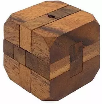 поколения семьи будут любить Siam Mandalay Hidden Passage 3D Wooden Wooden Educational Kongming Brain Training Japanese [3 it] Головоломка, Головоломка,