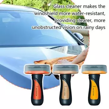 Покрытие для лобового стекла автомобиля Репеллент Гидрофобный водоотталкивающий спрей Средство против запотевания Доска для чистки стекла