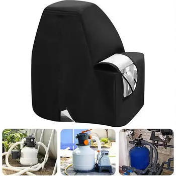 Покрытие для надземного бассейна с насосом, водонепроницаемый материал Оксфорд 420D