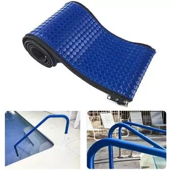 Покрытие для поручней бассейна, противоскользящее ограждение для поручней для бассейна, защитная пленка для поручней, ручка для поручней бассейна S