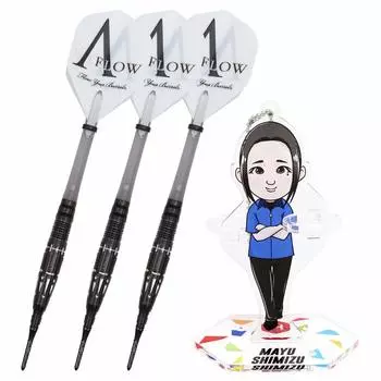 Покрытие DYNASTY BLACK LINE RIELL2 плюс подставка для дартса Maito Shimizu A-FLOW