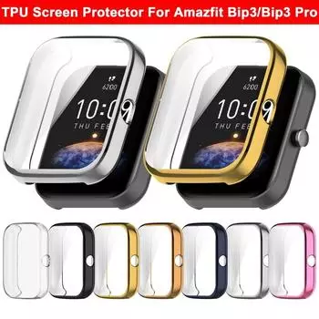 Покрытие защитного каркаса TPU защитный чехол чехол для Amazfit Bip3/Bip3 Pro Smartwatch аксессуары прозрачный