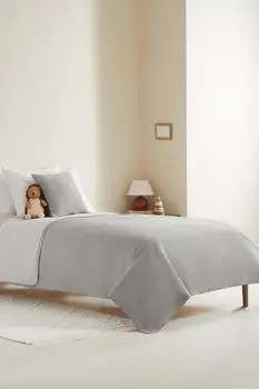 ПОКРЫВАЛО ИЗ ЖАККАРДА В КЛЕТКУ