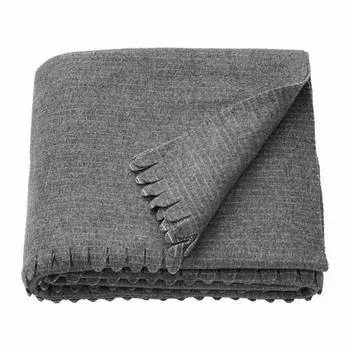 Покрывало IKEA 150x210 см Серый TJARBLOMSTER (804.243.83) серый