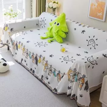 Покрывало из ледяного шелка для дивана, плед для гостиной, пары, летнего кемпинга, пикника, собаки, кошки, покрывало для одеяла Sense Of Ice 180x130