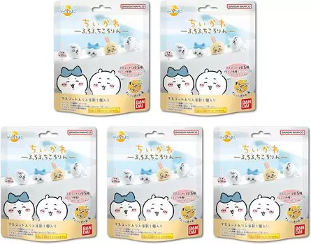 покупка 5 шариков соли для ванн с ароматом апельсина Bikkura Tamago Chikawa Furofuchi Kororin [оптом] оранжевый