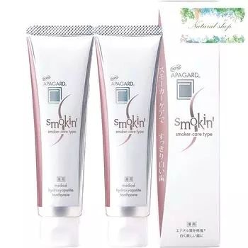 покупка Apagard Smokin 53г набор Sangi Whitening Toothpaste Whitening с бонусом [Bulk 2] 2-бутылочный