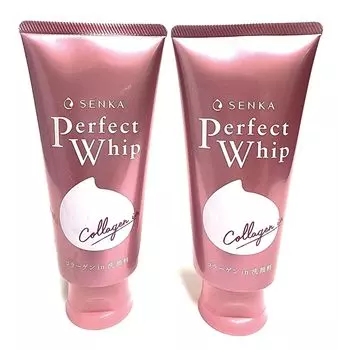 покупка средства для умывания лица Senka Perfect Whip Collagen в 120 г [Bulk 2]