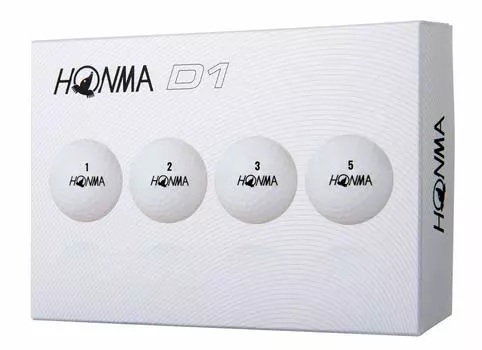 Покупки составляют 3 дюжины мячей для гольфа Honma D1 с радиусом полета, вращением 368 углублений, 2 шт., мягкий сердечник из иономера с высоким отталкиванием, резиновый Honma Golf Dozen [оптом]