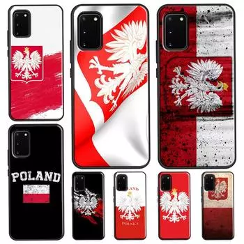 Польский флаг для Samsung Galaxy S21 S22 Ultra S20 FE Note 20 Ultra S8 S9 S10 Note 10 Plus, чехол для телефона Galaxy S8