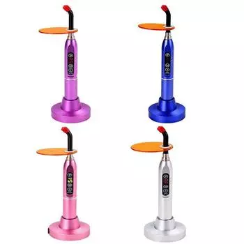 Польза дантиста света СИД зубоврачебных инструментов отверждая с моделью СИД 3 наивысшей мощности 5В Время отверждения 5-40 секунд фиолетовый