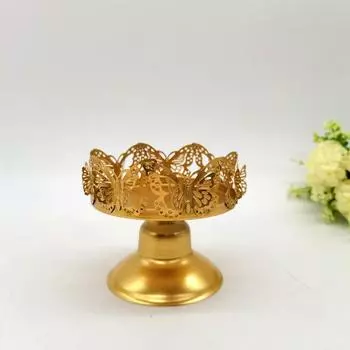 Пользовательские скандинавские железные бабочки, золотые благовония, подсвечник, свадебный реквизит, украшение дома, простой европейский