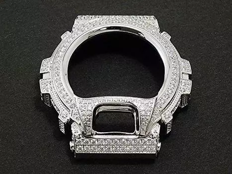 Пользовательский безель серии Casio Silver G-Shock DW-6900 C-001-SV [предмет]