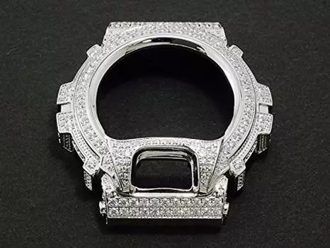 Пользовательский безель серии Casio Silver G-Shock DW-6900 C-001-SV [предмет]