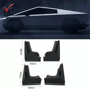 Пользовательский скин крыла Cybertruck для Tesla 47*12.5*50CM