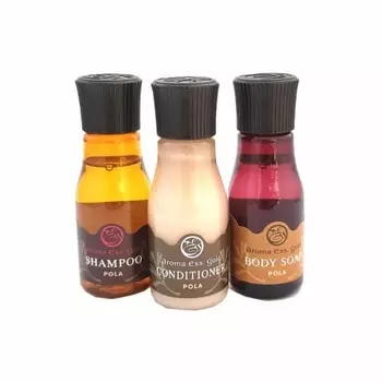 POLA Aroma Esse Gold Shampoo x Conditioner x Body Soap 3-piece set