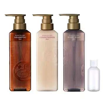 POLA Aroma Esse Gold Шампунь N x Кондиционер N x Мыло для тела N набор 470 мл с дорожным флаконом из 3 предметов