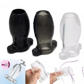 Полая анальная пробка, анальный расширитель, массажер простаты, анус, Анальная пробка, клизма, секс-игрушки, анальный расширитель, товары для секса, БДСМ-игра S