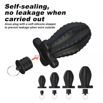 Полая анальная пробка С пробкой Предотвращает утечку жидкости Безрассудное подглядывание Легкая клизма Вагинальная анальная мастурбация Анальная пробка БДСМ секс-игрушка S