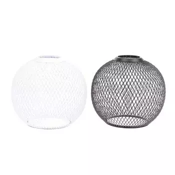 Полая металлическая подвесная люстра с крышкой абажура для гостиной