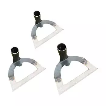 Полая мотыга, устойчивая к ржавчине, многофункциональная садовая мотыга для копания на грядках S