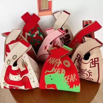 Полая однотонная вязаная сумка-жилет, универсальная сумка для весны и лета, большая вместимость, сетчатая повседневная сумка для отдыха на открытом воздухе 20-35cm