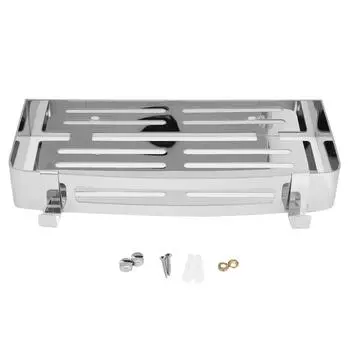 Полая полка из нержавеющей стали для ванной комнаты, корзина для хранения шампуня, органайзер