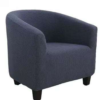 Polar Fleece Pineapple Grid Corn Kernels Thickened Elastic Single Seat Cover Chair Cover