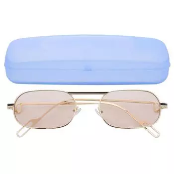 Polarized Sunglasses UV Protection Retro Vintage Lightweight Metal Sunglasses with Case