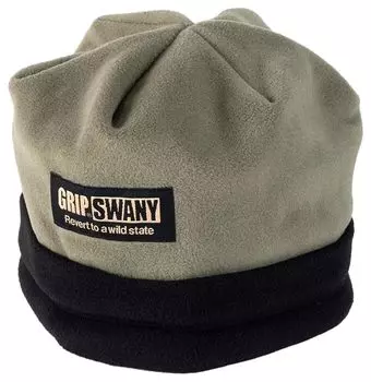 POLARTEC FLEECE CAP Polartec Fleece Cap Hat Cold Protection Camping Hiking [Grip Swanny] GSA-114 (JP, Alphabet, L, Olive) оливковый