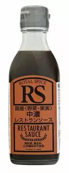 Polestar RS Domestic vegetable and fruit medium sauce 200ml x 3 bottles
