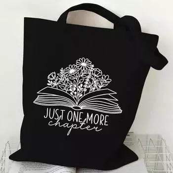 Полевые цветы и книги Женская сумка-тоут Цветочные книги Дорожная сумка Винтажная Земля Студенческая сумка через плечо