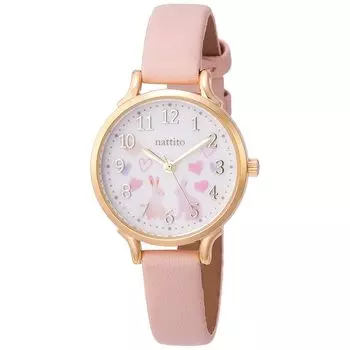 [Полевые работы] часы полевые работы аналоговый сироп кожаный ремень GY006-2 женские розовые