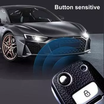 Полезная крышка для ключей, прочные аксессуары, изысканная текстура красный