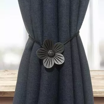 Полезная магнитная пряжка для штор, устойчивая к разрыву декоративная, удобная декоративная пряжка для сенсорного окна для отеля