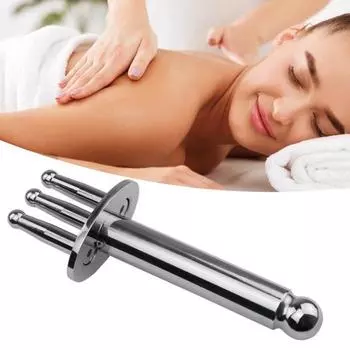 Полезная магнитотерапевтическая ручка для расслабления мышц из нержавеющей стали, магнитная массажная палочка для родителей D